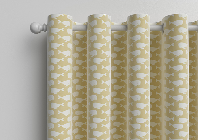 Whaling Around, Amber - Made to Measure Curtains - Image 12